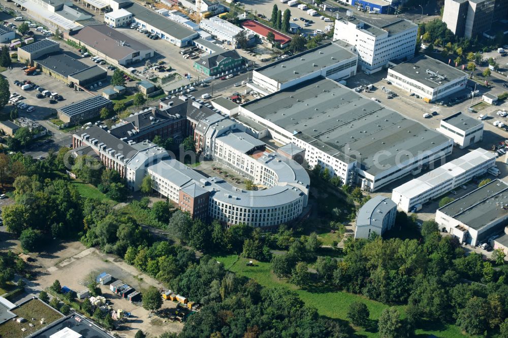 Berlin from above - Health and medical center on Herzbergstrasse in Berlin Lichtenberg in the state Berlin, Germany