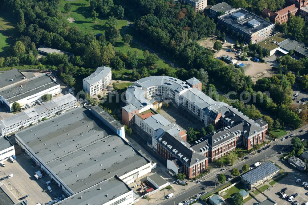 Berlin from above - Health and medical center on Herzbergstrasse in Berlin Lichtenberg in the state Berlin, Germany