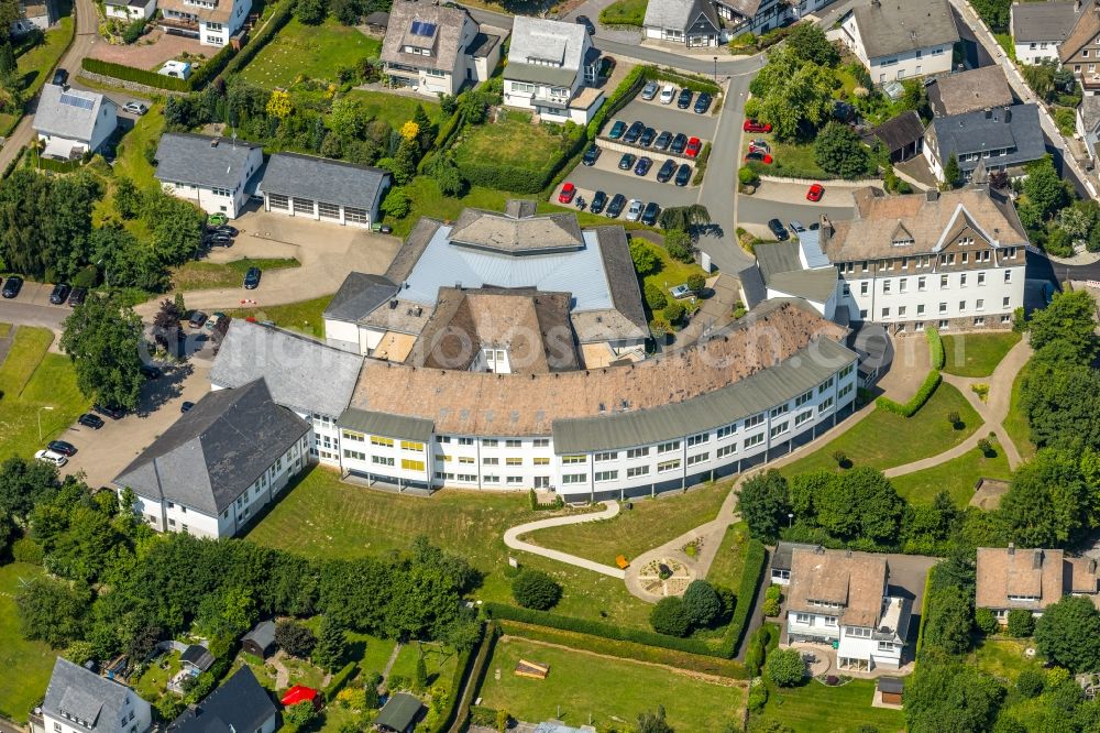 Bad Fredeburg from the bird's eye view: Health and medical center Medizinisches Versorgungszentrum Bad Fredeburg Im Ohle in Bad Fredeburg in the state North Rhine-Westphalia, Germany