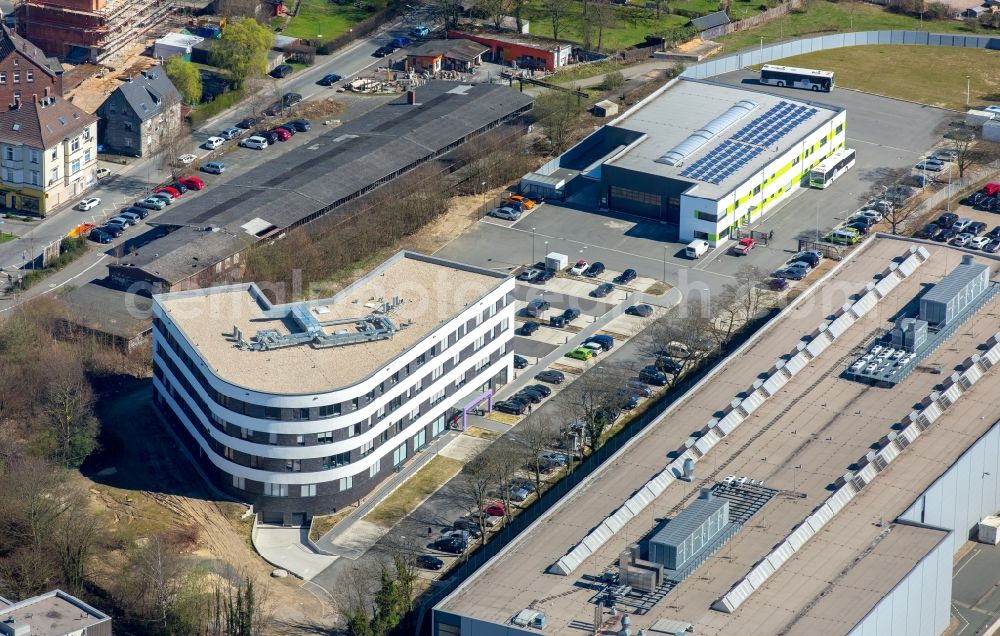 Aerial photograph Witten - Health and medical center on Pferdebachstrasse in Witten in the state North Rhine-Westphalia