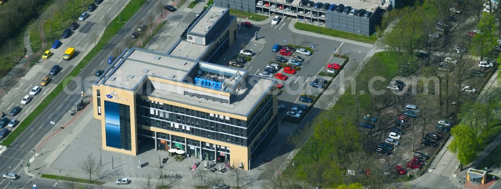 Berlin from the bird's eye view: Health and medical center Poliklinik on ukb on Warener Str in the district Marzahn in Berlin, Germany