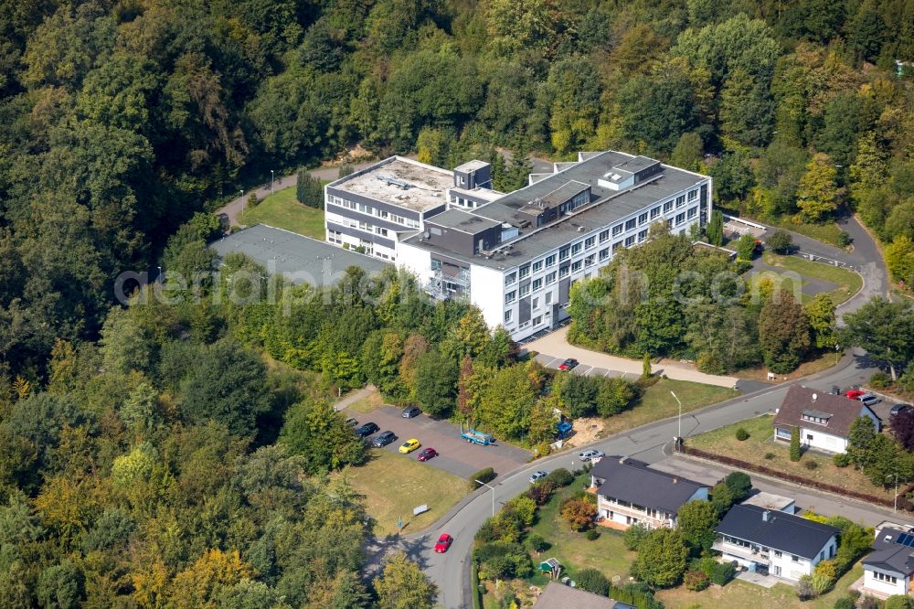 Aerial image Kreuztal - Health and medical center on Dr.-Stelbrink-Strasse in Kreuztal in the state North Rhine-Westphalia, Germany