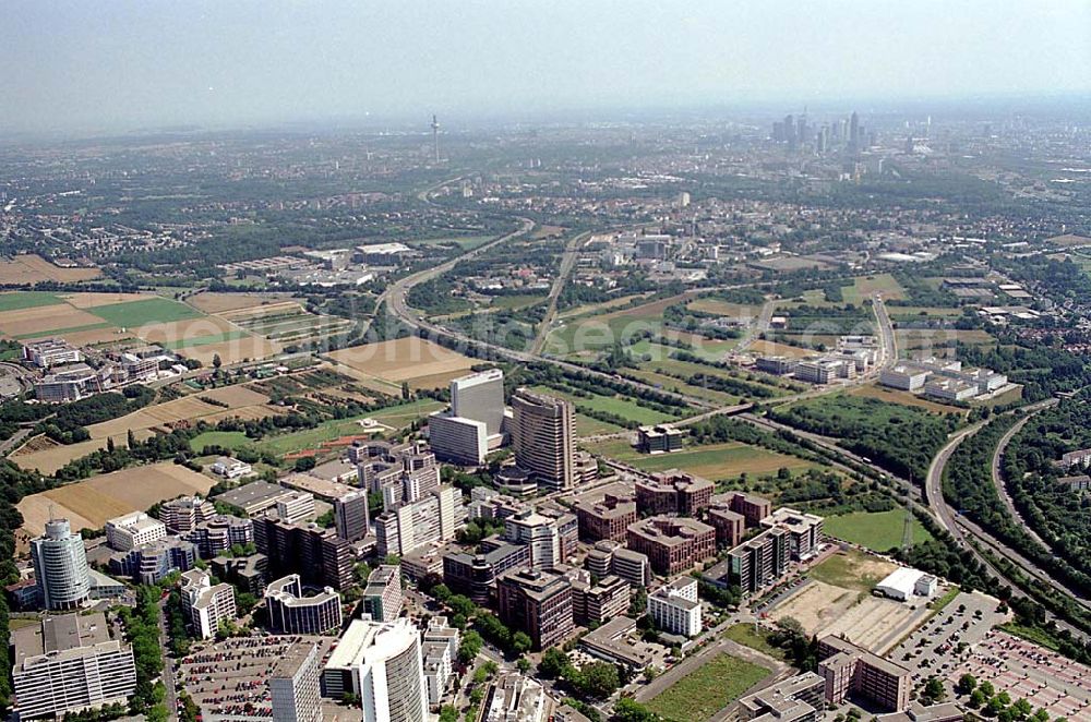 Frankfurt Sossenheim (Hessen) from above - 