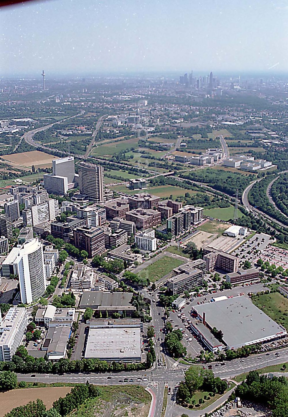 Frankfurt Sossenheim (Hessen) from above - 