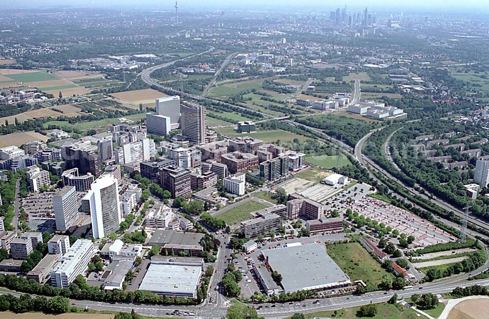 Frankfurt Sossenheim (Hessen) from the bird's eye view: 