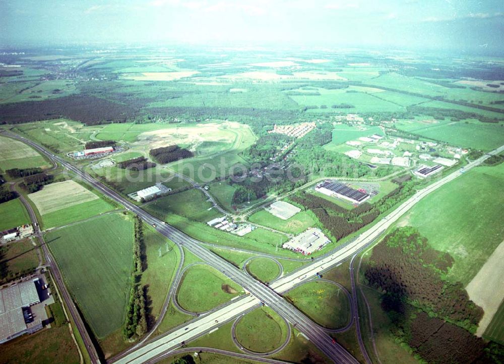 Aerial image Genshagen / BRB - 