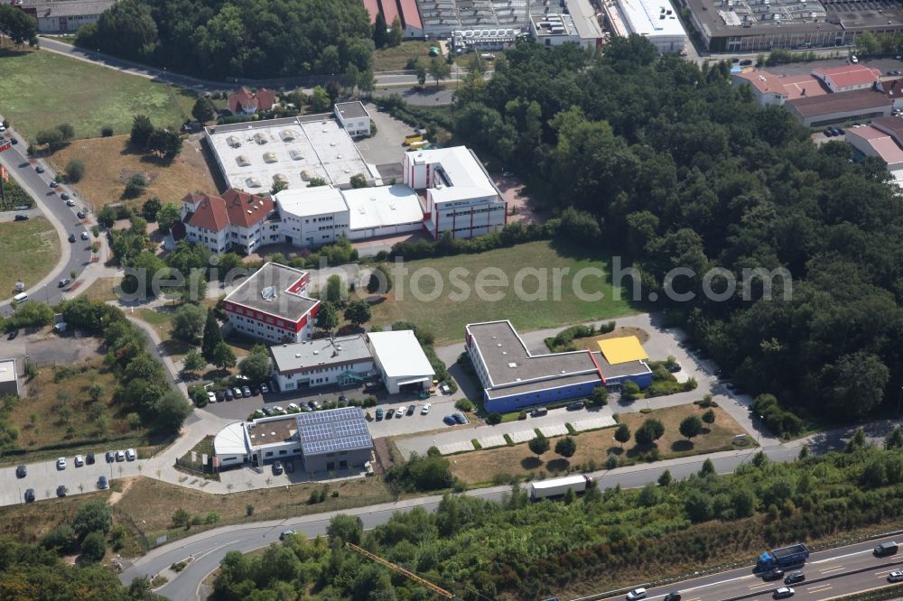 Aerial photograph Idstein - Industrial estate and company settlement in Idstein in the state Hesse