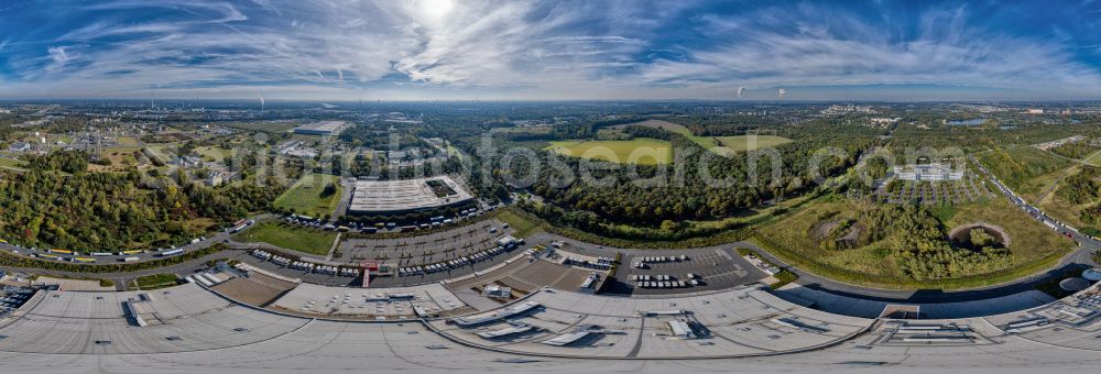 Aerial photograph Köln - Industrial estate and company settlement Gewerbegebiet Scarletallee in the district Niehl in Cologne in the state North Rhine-Westphalia, Germany