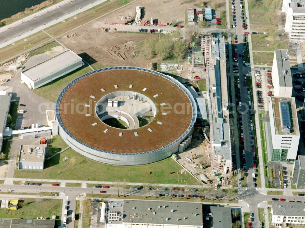 Berlin from above - Industrial estate and company settlement Technologiepark Adlershof in the district Adlershof - Johannisthal in Berlin, Germany