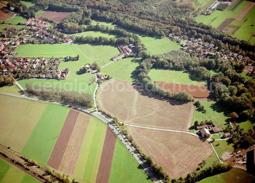 Freilassing / Bayern from above - Gewerbegrundstück Hammerau C der Unternehmensgruppe MAX AICHER in Freilassing.