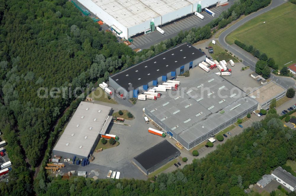 Aerial photograph Unna - Gewerbehof im Industriegebiet Nord mit zwei Logistikhallen (2000 und 33254 qm), Bürogebäude mit Lagerhalle (7366 qm) und Lager- und Produktionshalle (550 qm) Adresse: Dreherst. 9-13, 59425 Unna; Vermietung / Verwaltung: Unternehmensgruppe Markus Gerold, An der Vaerstbrücke 1, 59425 Unna, Tel. +49(0)2303 25036-26, Fax +49(0)2303 25036-27, E-Mail: info@markus-gerold.de