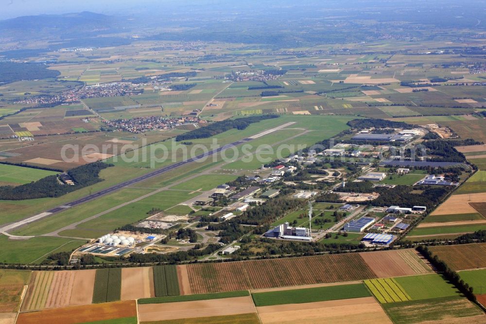 Aerial image Eschbach - Breisgau Business Park in Eschbach in the state ...