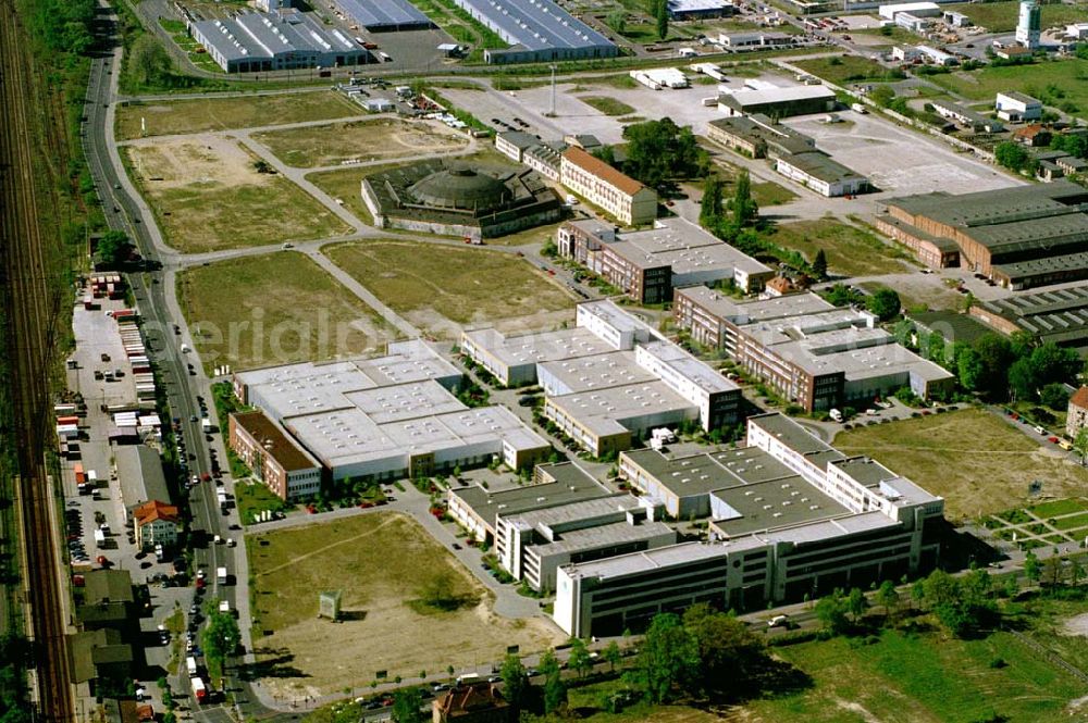 Aerial photograph Potsdam / Brandenburg - GIP - Gewerbegebiet in Potsdam - Babelsberg Datum: 05.05.03