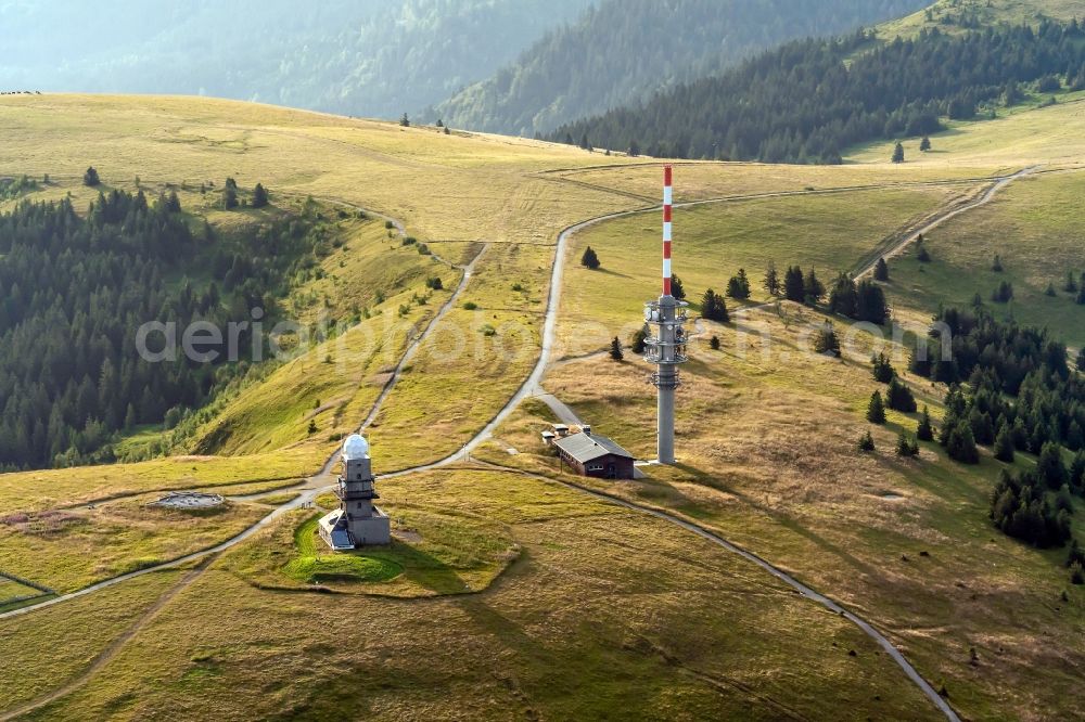 Feldberg (Schwarzwald) from the bird's eye view: Rocky and mountainous landscape Feldberg Schwarzwald in Feldberg (Schwarzwald) in the state Baden-Wurttemberg, Germany