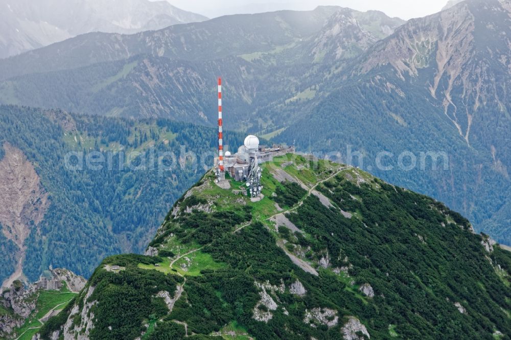 Fischbachau from the bird's eye view: Rock and mountain landscape Wendelstein in Fischbachau in the state Bavaria