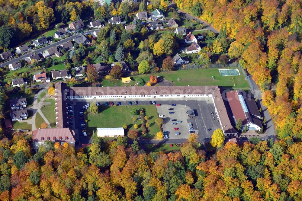 Bad Gandersheim from the bird's eye view: View of the religious center-Christ For The Nations Association in Bad Gan dersheim in Lower Saxony