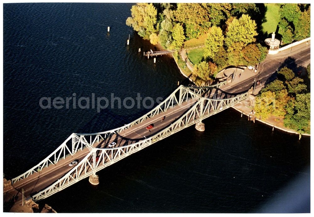 Potsdam / Brandenburg from above - Glienicker Brücke zwischen Potsdam und Berlin.