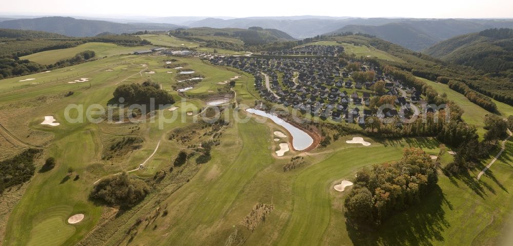 Ediger-Eller from the bird's eye view: Golf Club Cochem / Moselle in Ediger-Eller in Rhineland-Palatinate