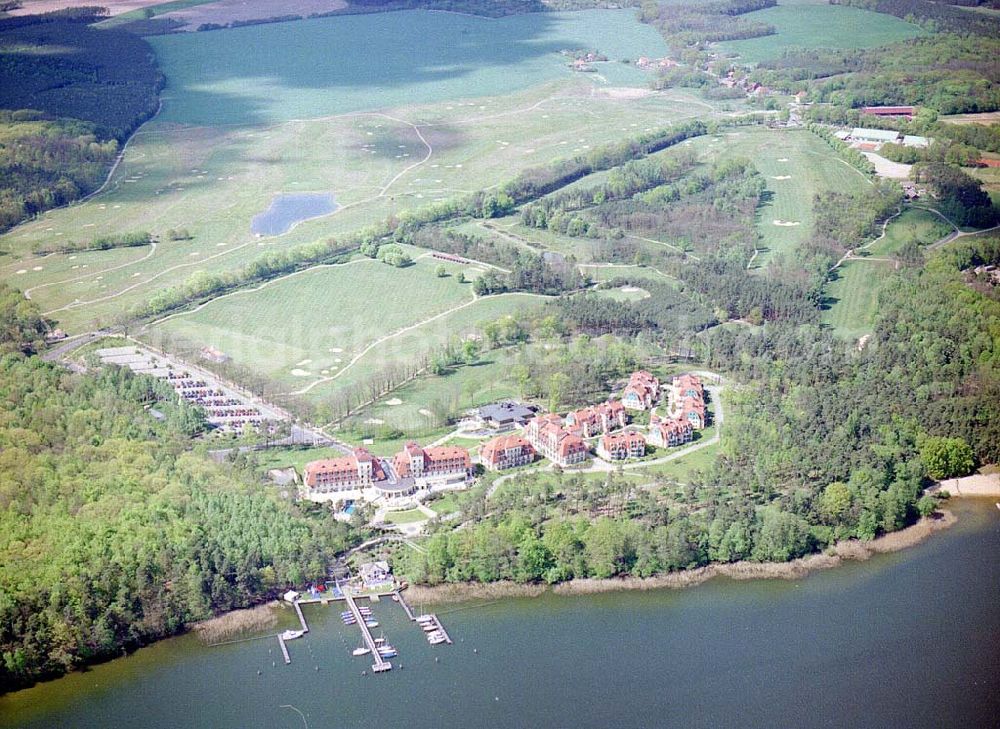 Aerial photograph Bad Saarow - Golf House Direktversand GmbH Sporting Club Berlin Geschäftsleitung Parkallee 1 15526 Bad Saarow-Pieskow.