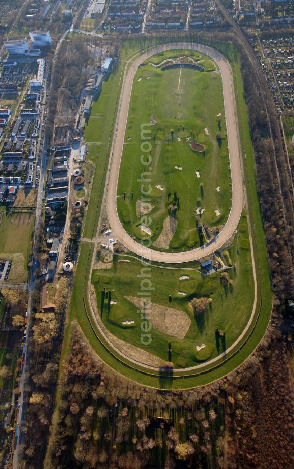 Aerial image Dortmund - View of the Golfrange Dortmund in the state of North Rhine-Westphalia