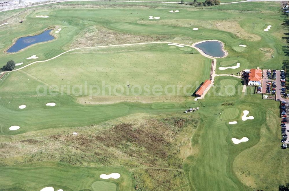 Aerial photograph Groß-Kienitz / Brandenburg - Golfplatz bei Groß-Kienitz in Brandenburg.