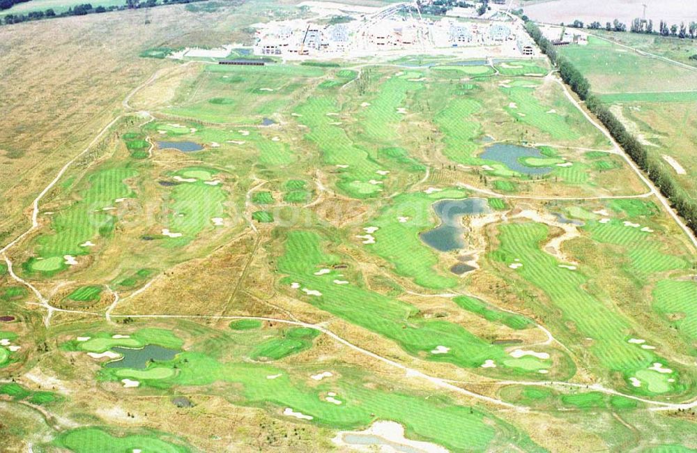 Hohen Neuendorf from the bird's eye view: Golfplatz bei Hohen Neuendorf