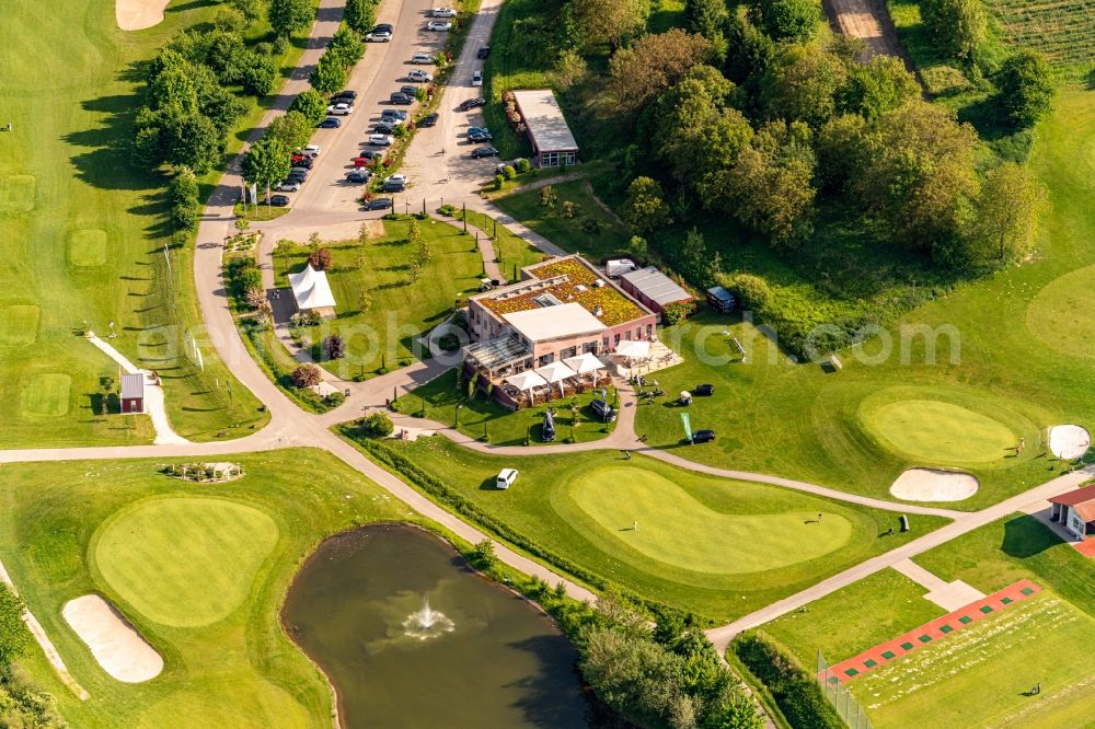 Aerial image Herbolzheim - Grounds of the Golf course at Breisgau Golf in Herbolzheim in the state Baden-Wurttemberg, Germany