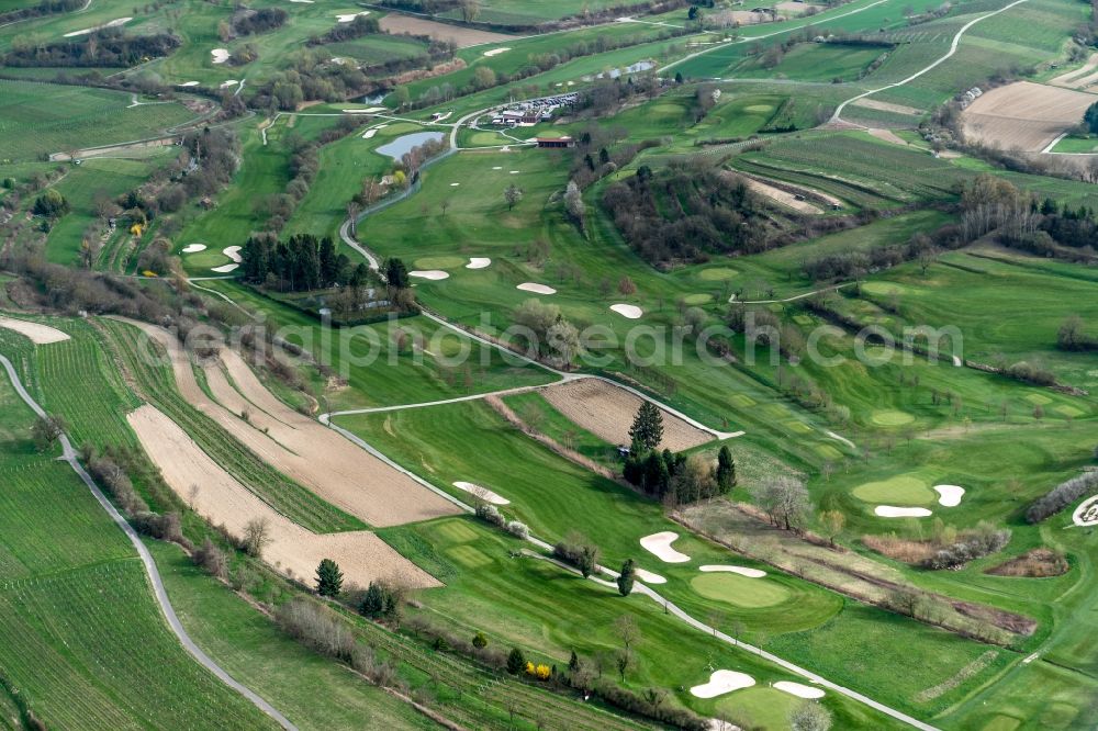 Aerial image Herbolzheim - Grounds of the Golf course at Breisgau in Herbolzheim in the state Baden-Wuerttemberg, Germany