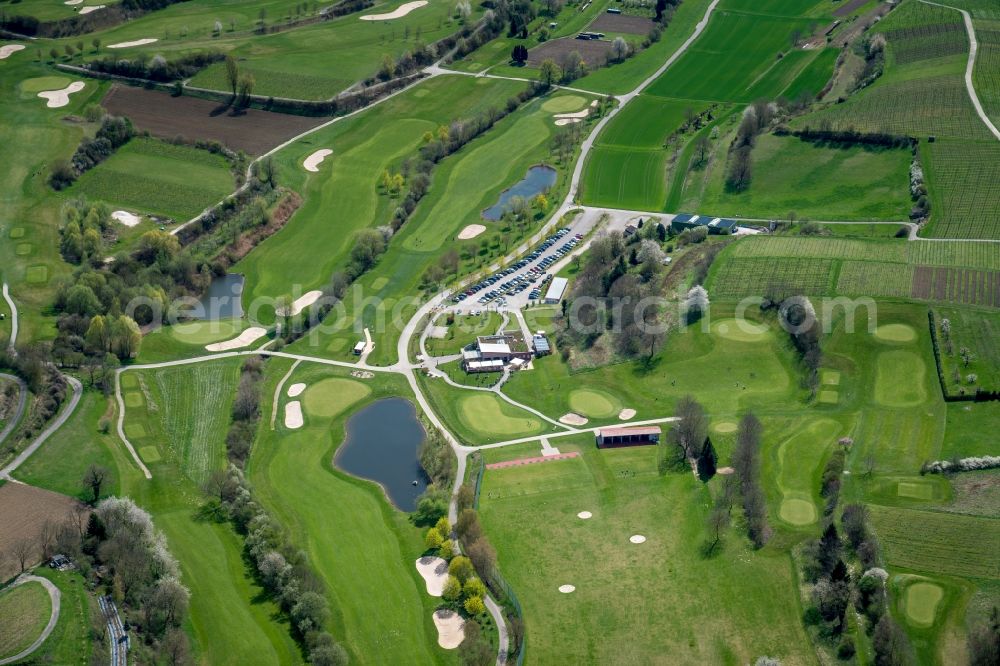 Aerial photograph Herbolzheim - Grounds of the Golf course at Breisgau in Herbolzheim in the state Baden-Wuerttemberg, Germany