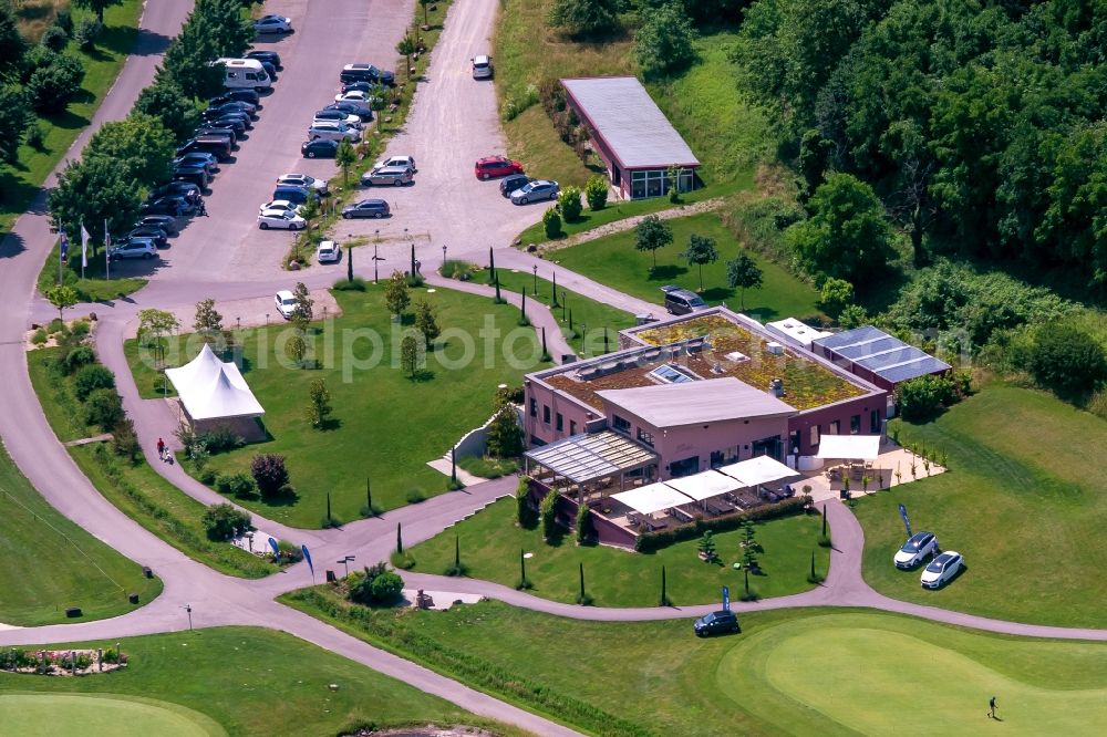 Aerial image Herbolzheim - Grounds of the Golf course at Breisgau in Herbolzheim in the state Baden-Wuerttemberg, Germany