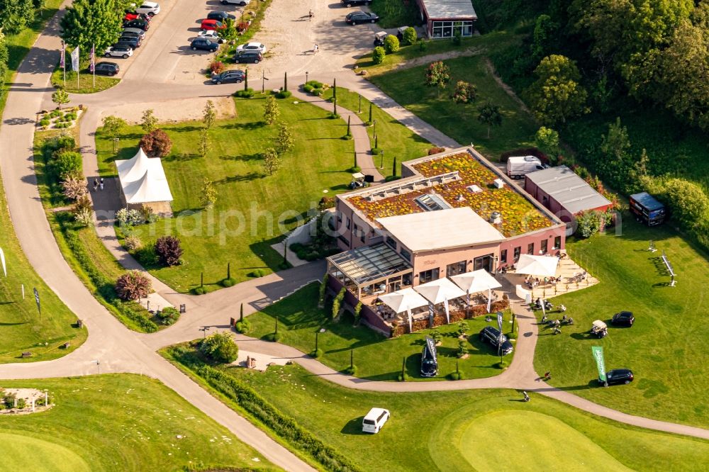 Herbolzheim from the bird's eye view: Grounds of the Golf course at Breisgau in Herbolzheim in the state Baden-Wurttemberg, Germany