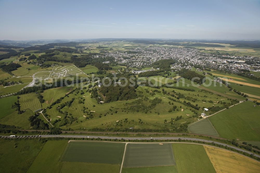 Aerial image Brilon - Golf Course in Brilon in North Rhine-Westphalia