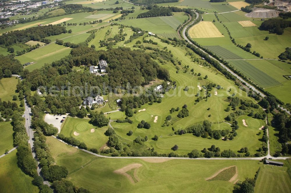 Aerial photograph Brilon - Golf Course in Brilon in North Rhine-Westphalia