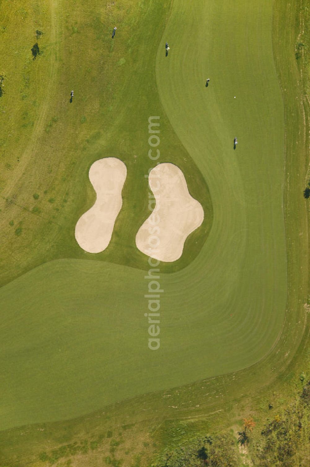 Castrop-Rauxel from above - Blick auf den Schwerin Frohlinde Golfplatz bei Castrop Rauxel.