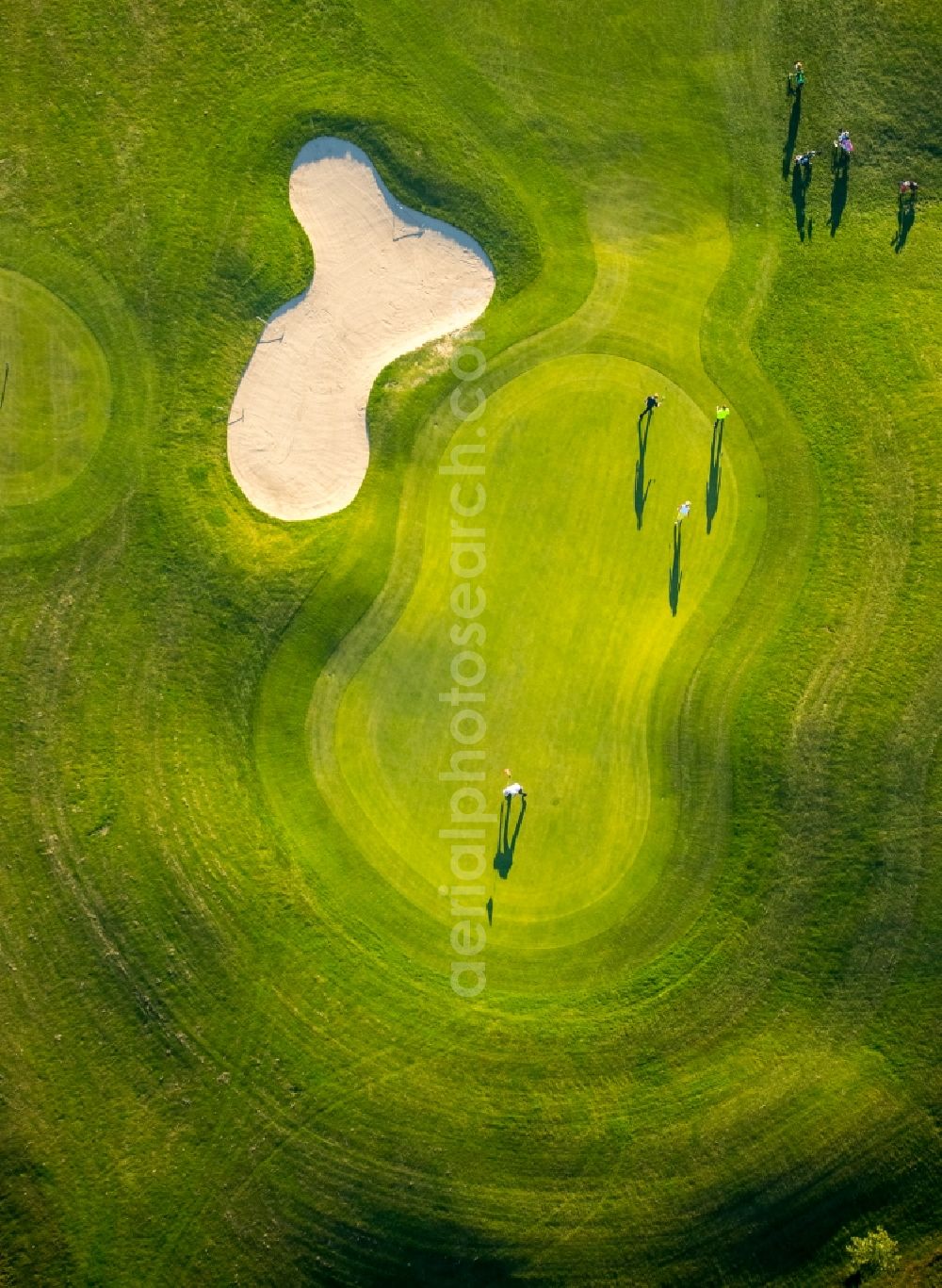 Aerial photograph Duisburg - Grounds of the Golf course at Huckingen in Duisburg in the state North Rhine-Westphalia