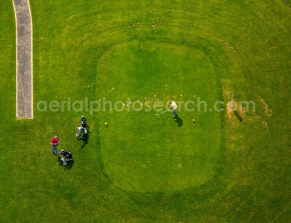 Aerial image Gevelsberg - Grounds of the Golf course at Golfclub Gut Berge in Gevelsberg in the state North Rhine-Westphalia