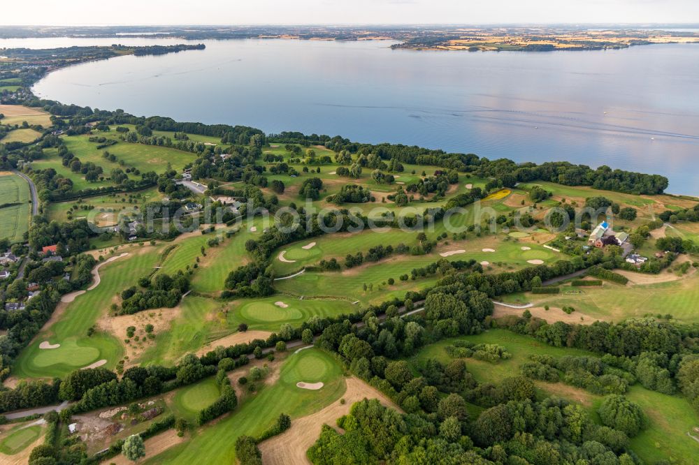 Glücksburg from the bird's eye view: Golf course in Gluecksburg in Schleswig-Holstein