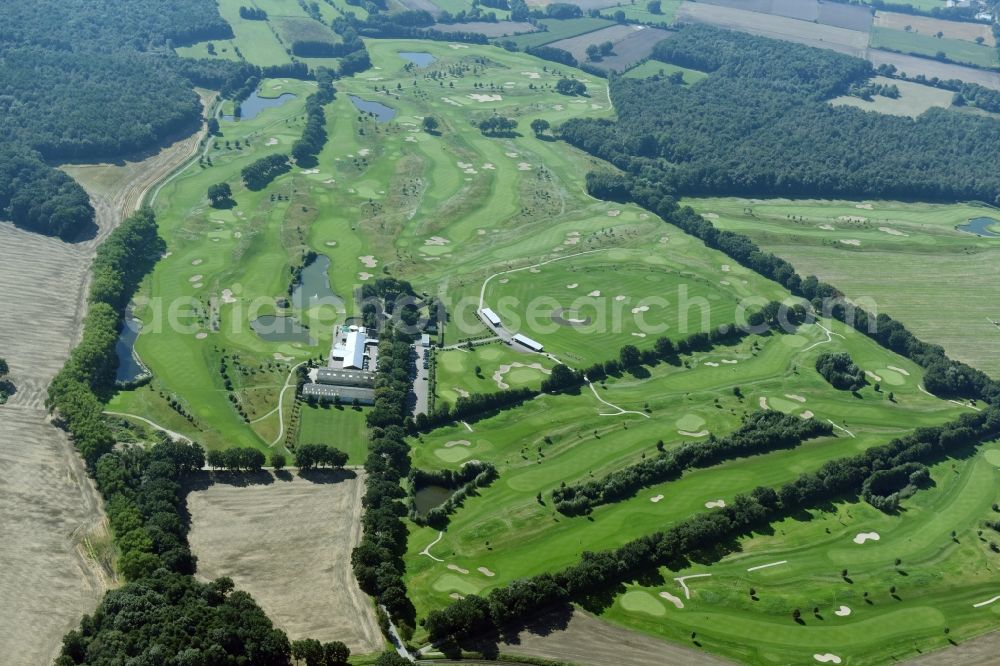 Aerial photograph Glinde - Grounds of the Golf course at Golf Gut Glinde in Glinde in the state Schleswig-Holstein