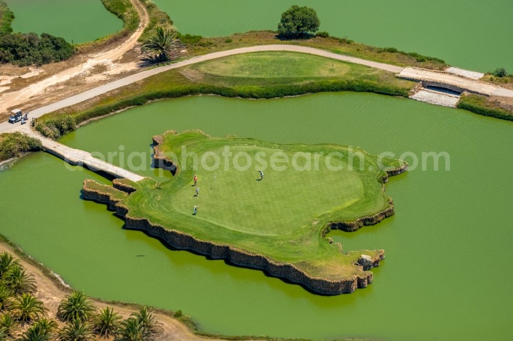 Aerial photograph Calvia - Grounds of the Golf course at Golf Santa Ponsa II in Calvia in Balearische Insel Mallorca, Spain