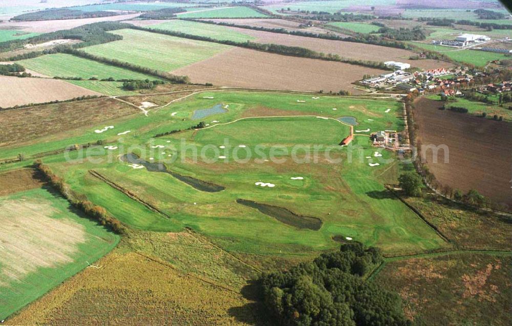 Aerial photograph Groß-Kienitz / Brandenburg - Golfplatz Groß Kienitz.