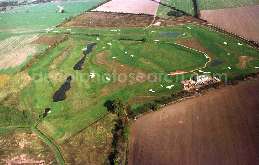 Gro-Kienitz / Brandenburg from above - Golfplatz Groß Kienitz.