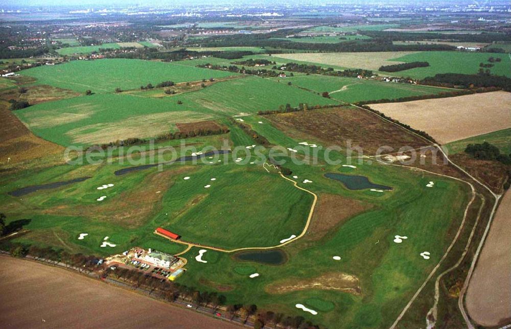 Aerial photograph Groß Kienitz / Brandenburg - Golfplatz in Groß Kienitz / Brandenburg.