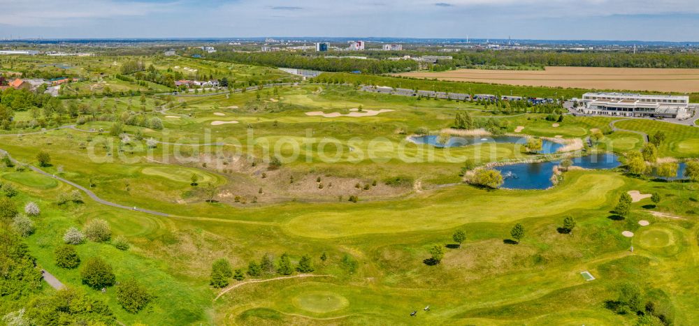 Aerial image Köln - Grounds of the Golf course at Koelner Golfclub on street Freimersdorfer Weg on street Freimersdorfer Weg in the district Widdersdorf in Cologne in the state North Rhine-Westphalia, Germany