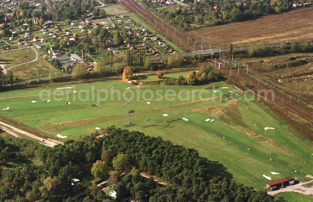 Aerial image Mahlow / Brandenburg - Golfplatz Mahlow