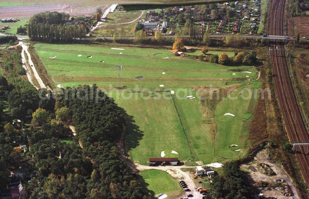 Aerial photograph Mahlow / Brandenburg - Golfplatz Mahlow