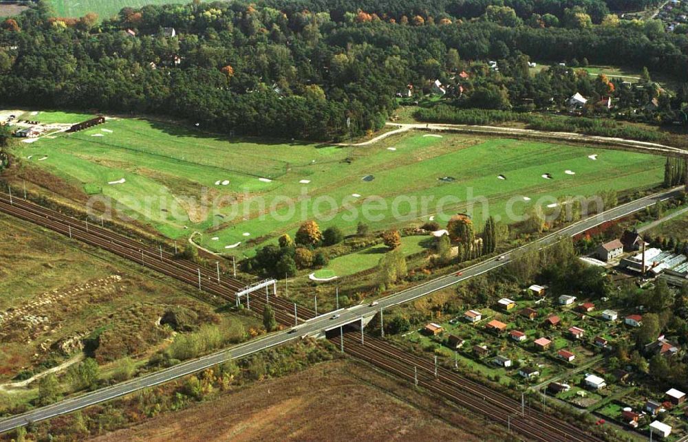 Aerial photograph Mahlow / Brandenburg - Golfplatz Mahlow