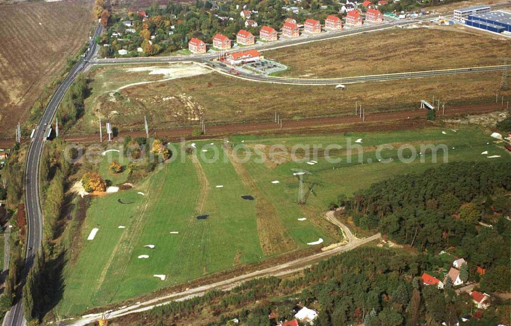 Aerial image Mahlow / Brandenburg - Golfplatz Mahlow