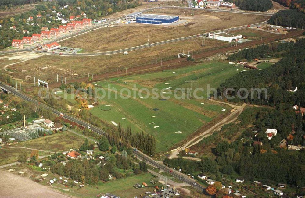 Aerial photograph Mahlow / Brandenburg - Golfplatz Mahlow