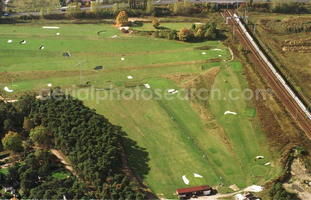 Aerial image Mahlow / Brandenburg - Golfplatz Mahlow Veröffentlichung nur bei Urhebernennung euroluftbild.de / Robert Grahn und Belegzusendung gestattet !