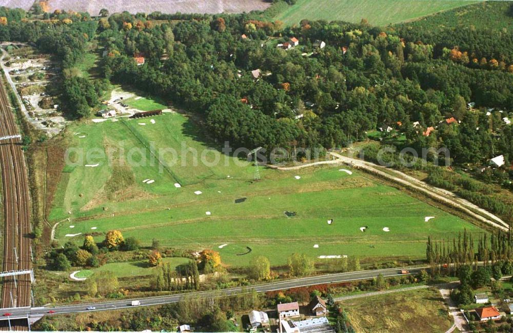 Mahlow / Brandenburg from the bird's eye view: Golfplatz Mahlow Veröffentlichung nur bei Urhebernennung euroluftbild.de / Robert Grahn und Belegzusendung gestattet !